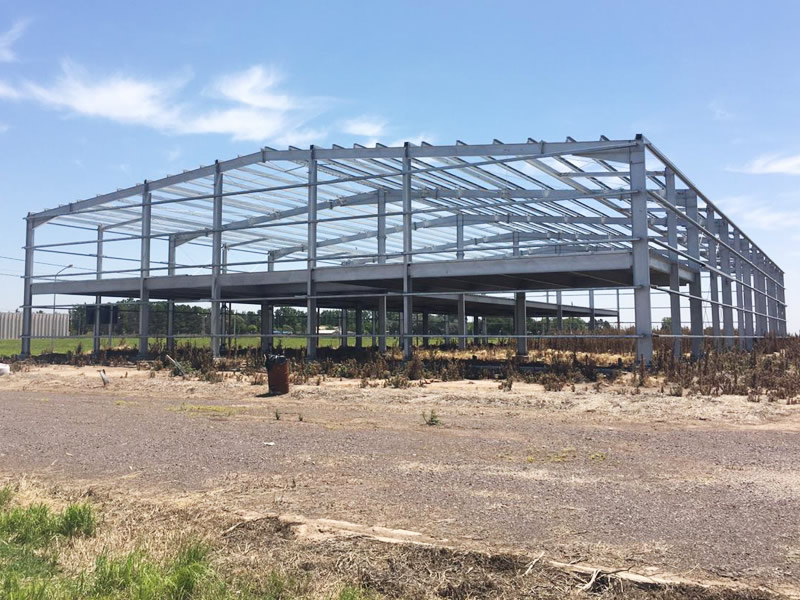 Titan, construcción de nave industrial para Aceros Cufer